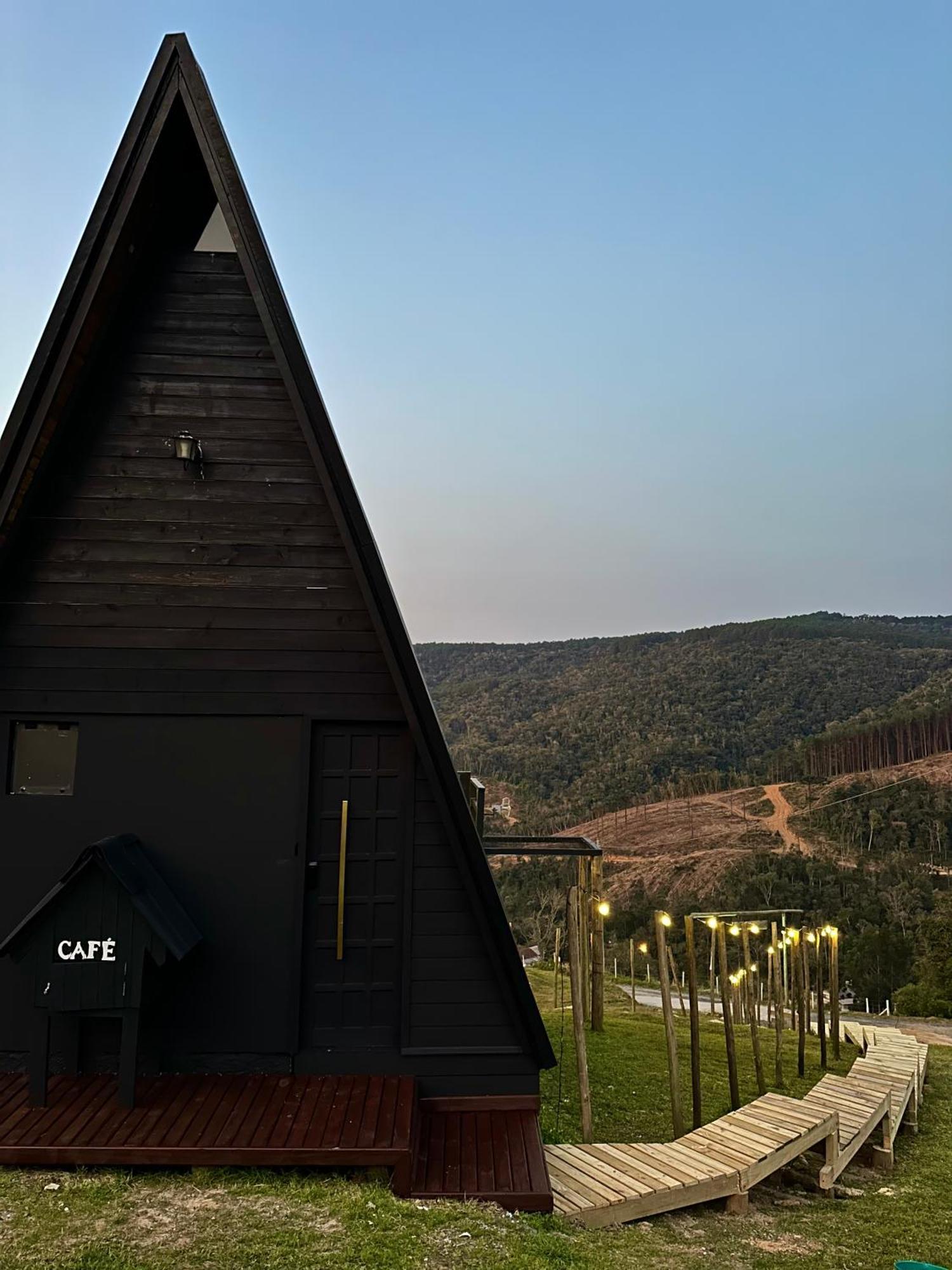 Chales O Refugio Alfredo Wagner Exteriör bild