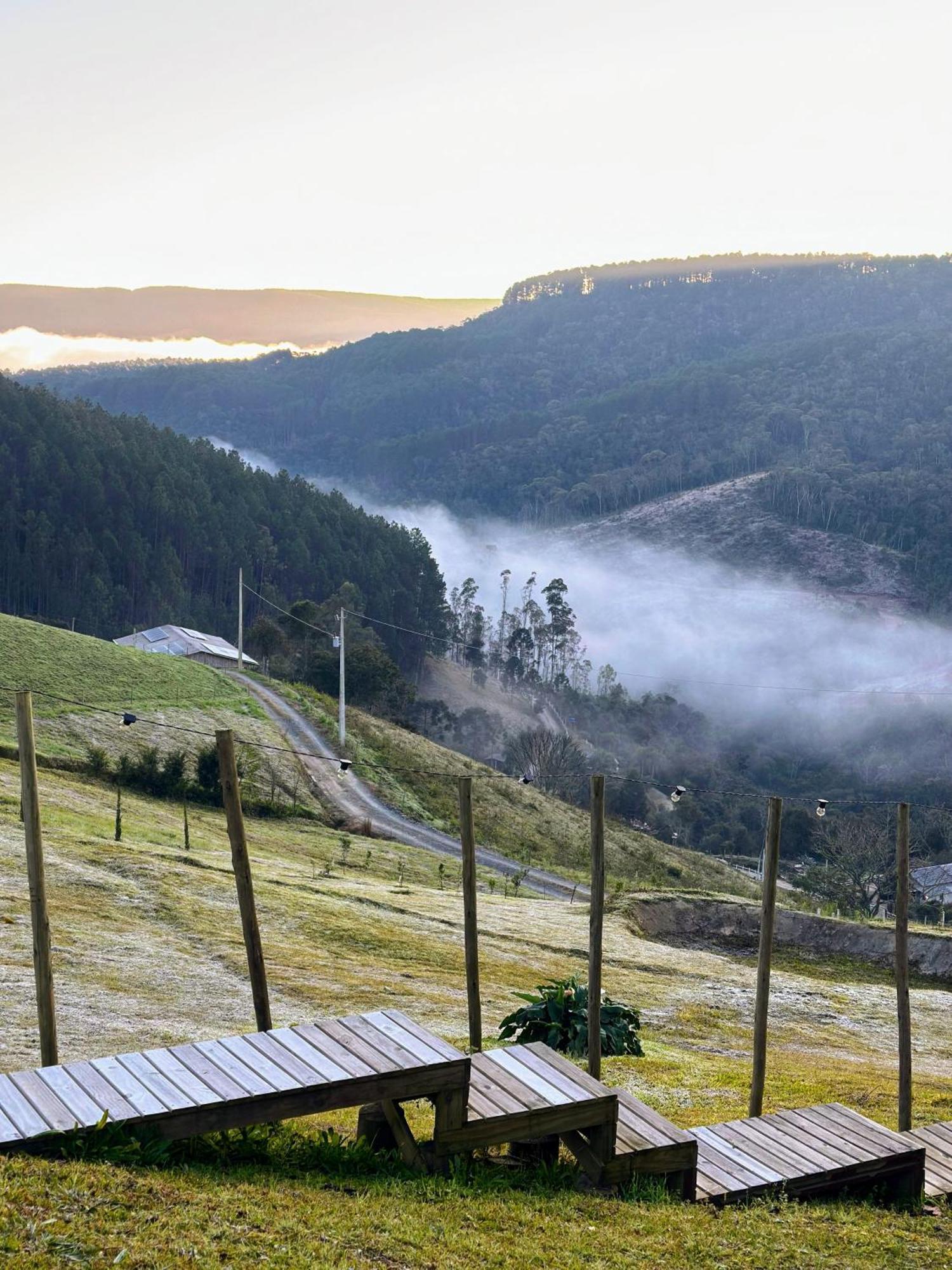 Chales O Refugio Alfredo Wagner Exteriör bild