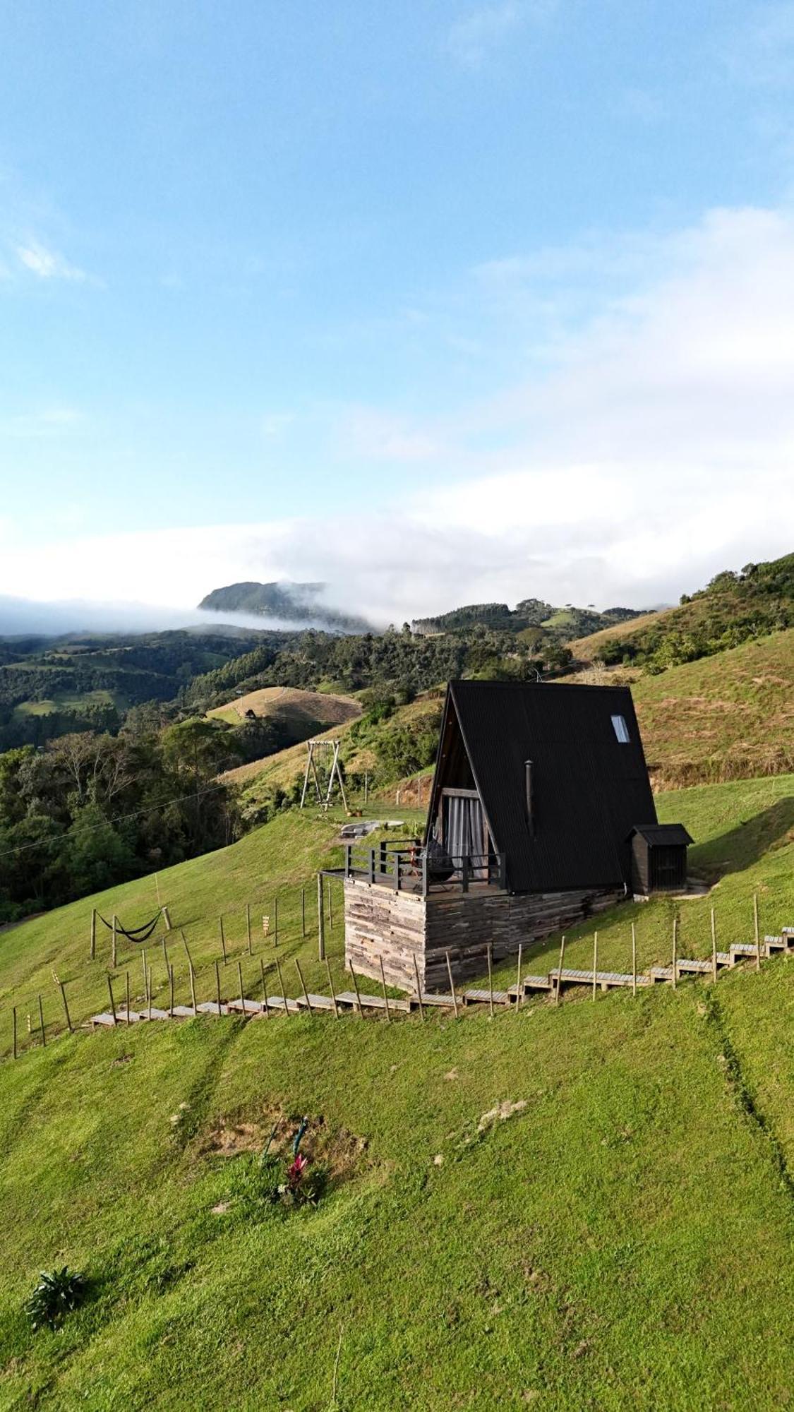 Chales O Refugio Alfredo Wagner Exteriör bild